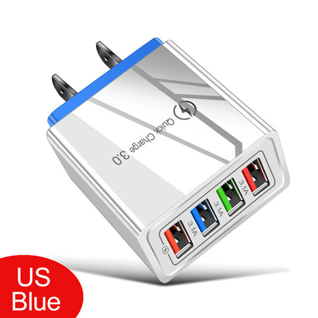 Luminous Color Mobile Phone Charging Head Intelligent 3A Luminous Color Mobile Phone Charging Head Intelligent 3A